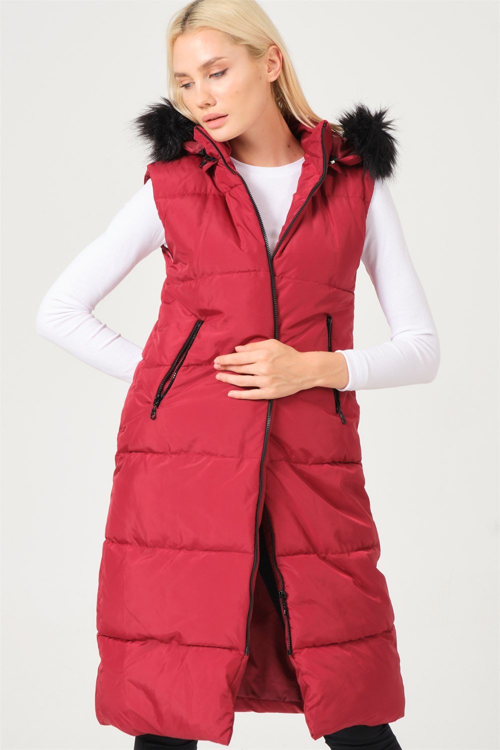 Z6741 DEWBERRY BAYAN YELEK-BORDO