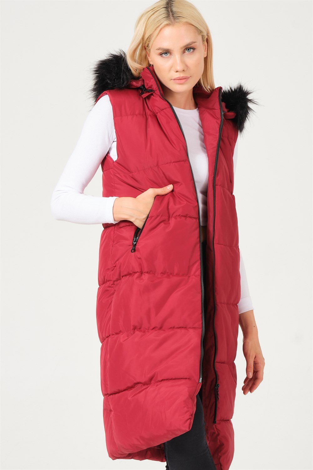 Z6741 DEWBERRY BAYAN YELEK-BORDO