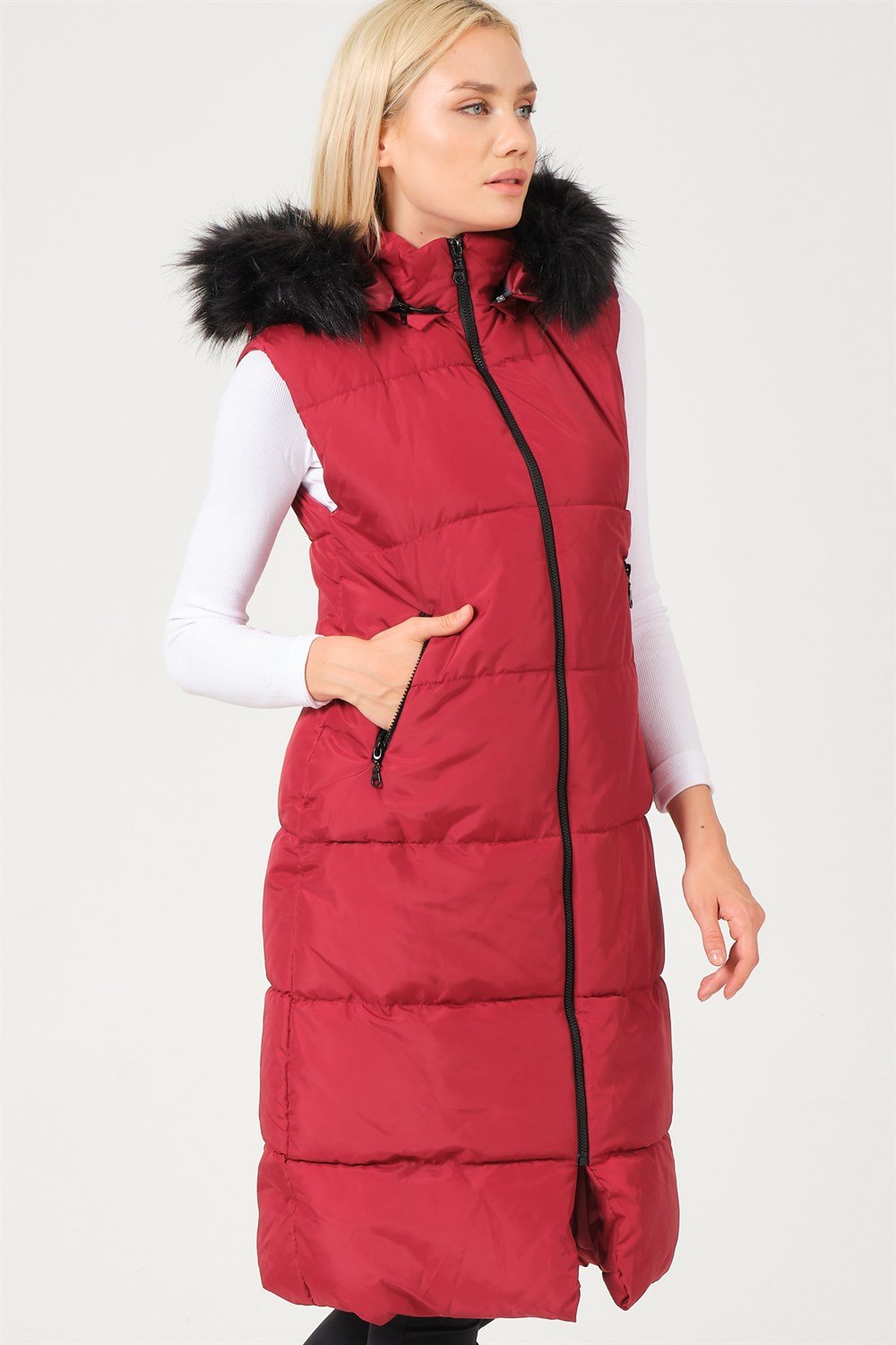 Z6741 DEWBERRY BAYAN YELEK-BORDO