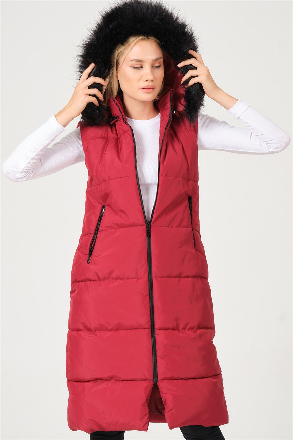 Z6741 DEWBERRY BAYAN YELEK-BORDO