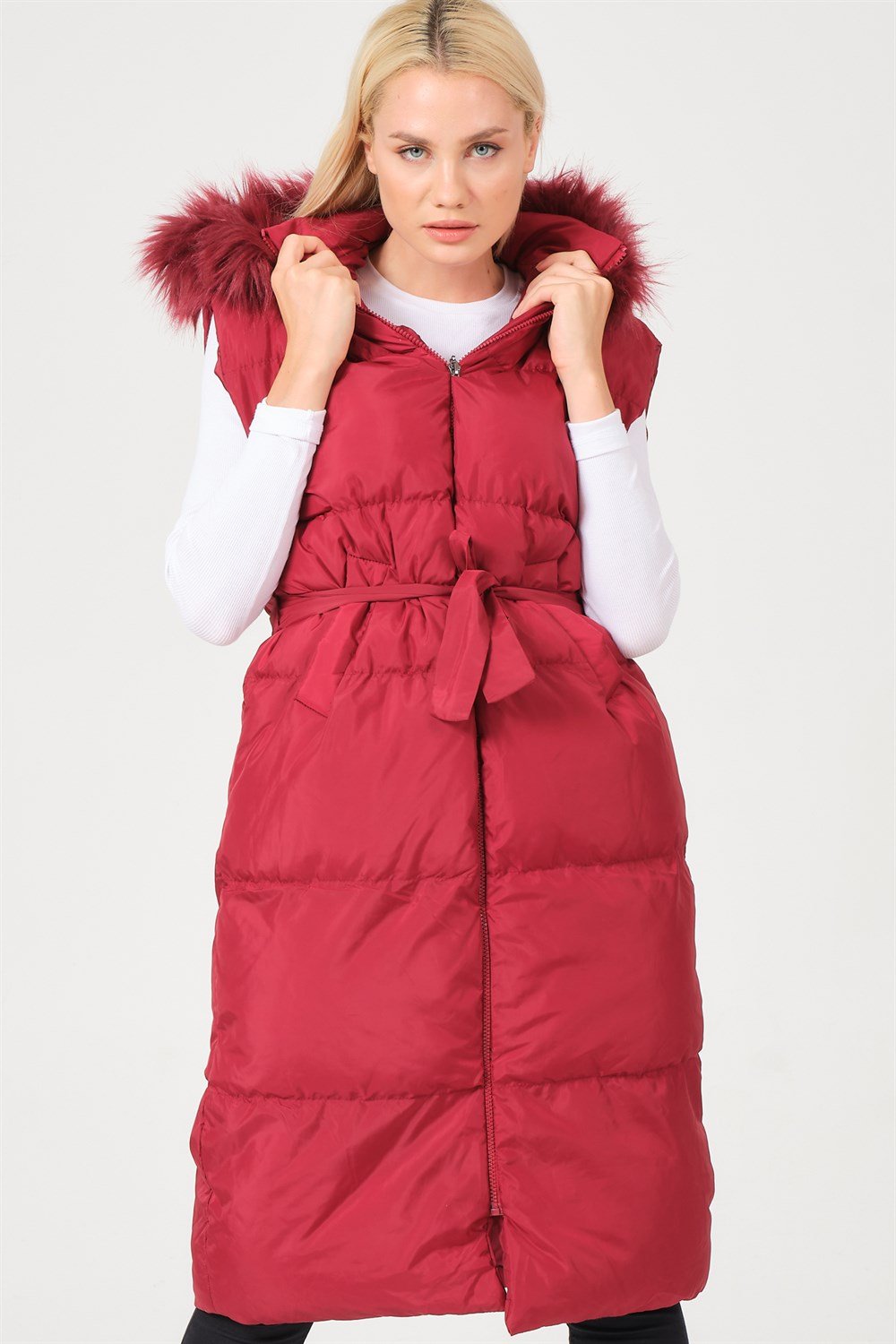 Z6744 DEWBERRY BAYAN YELEK-BORDO