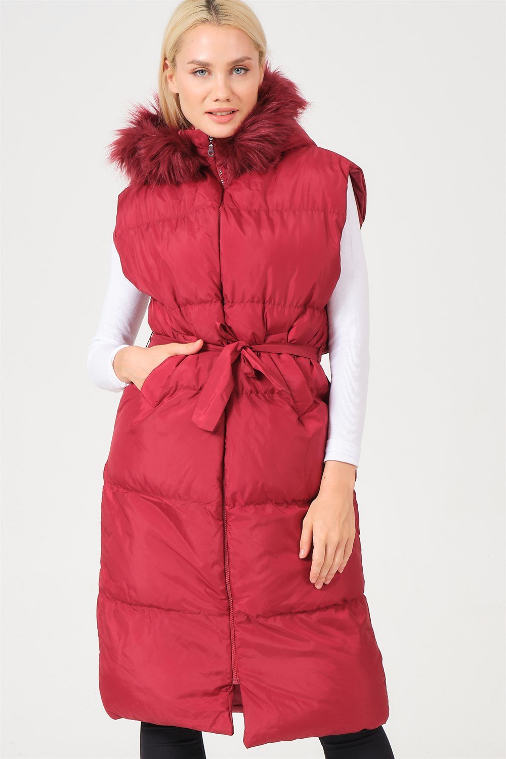 Z6744 DEWBERRY BAYAN YELEK-BORDO