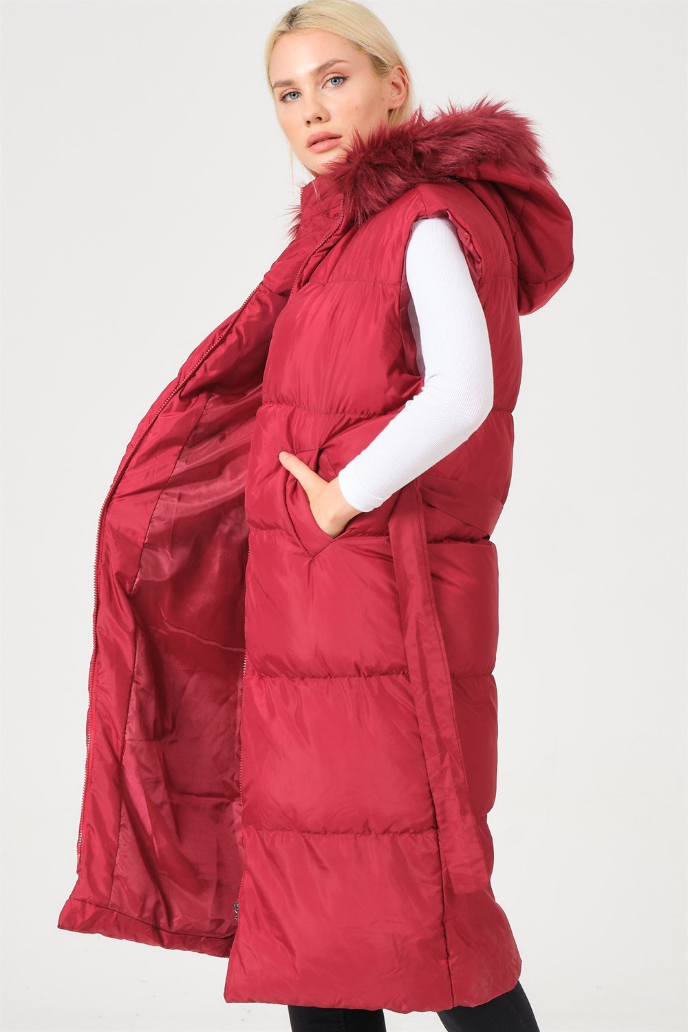 Z6744 DEWBERRY BAYAN YELEK-BORDO