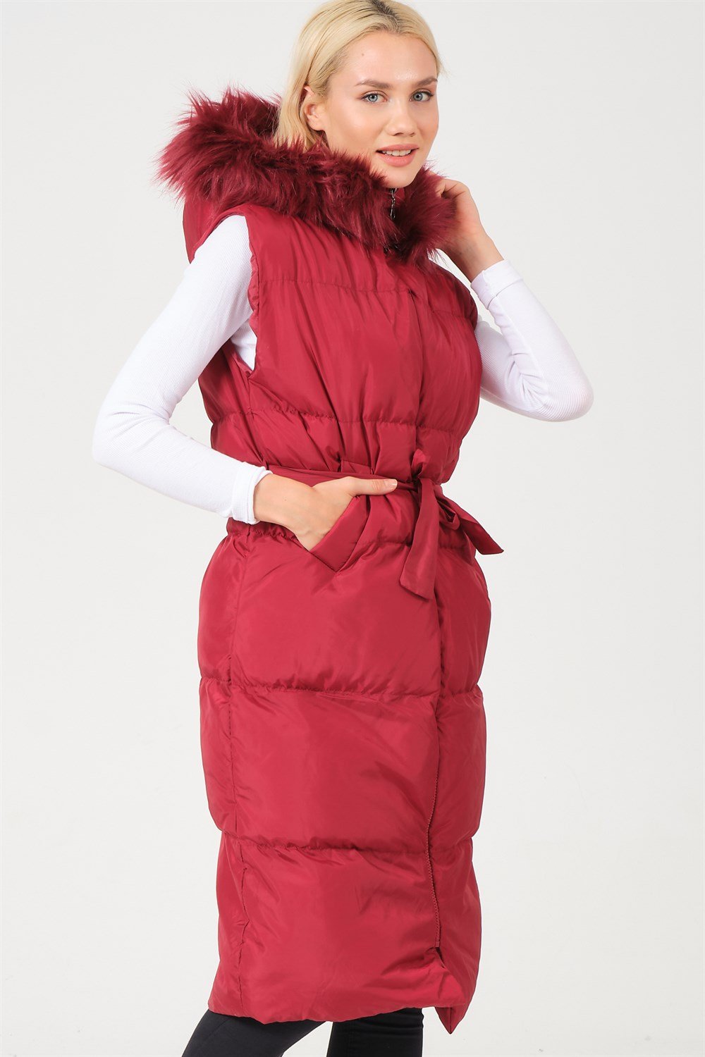 Z6744 DEWBERRY BAYAN YELEK-BORDO