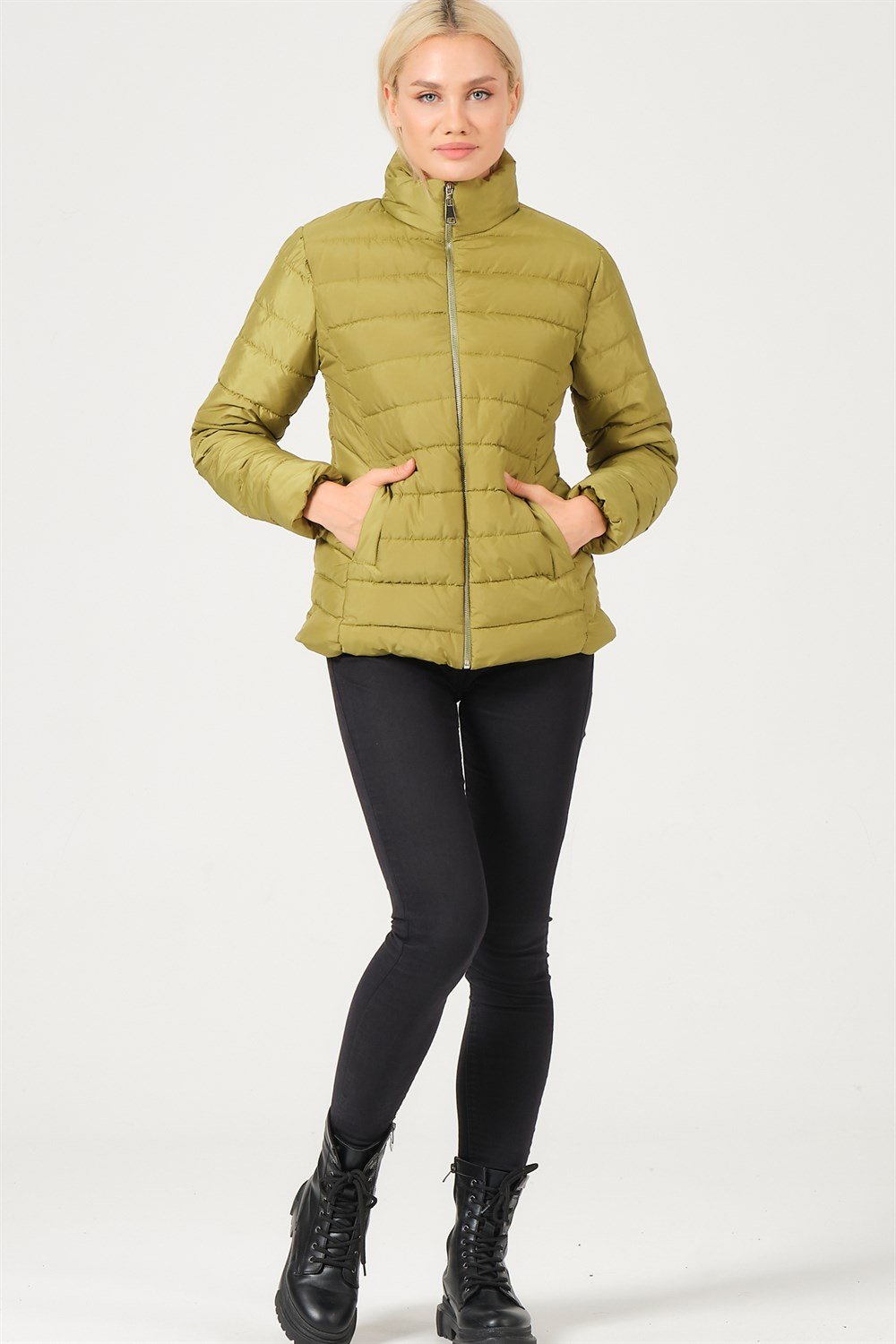 Z6746 DEWBERRY BAYAN MONT-FISTIK YEŞİLİ