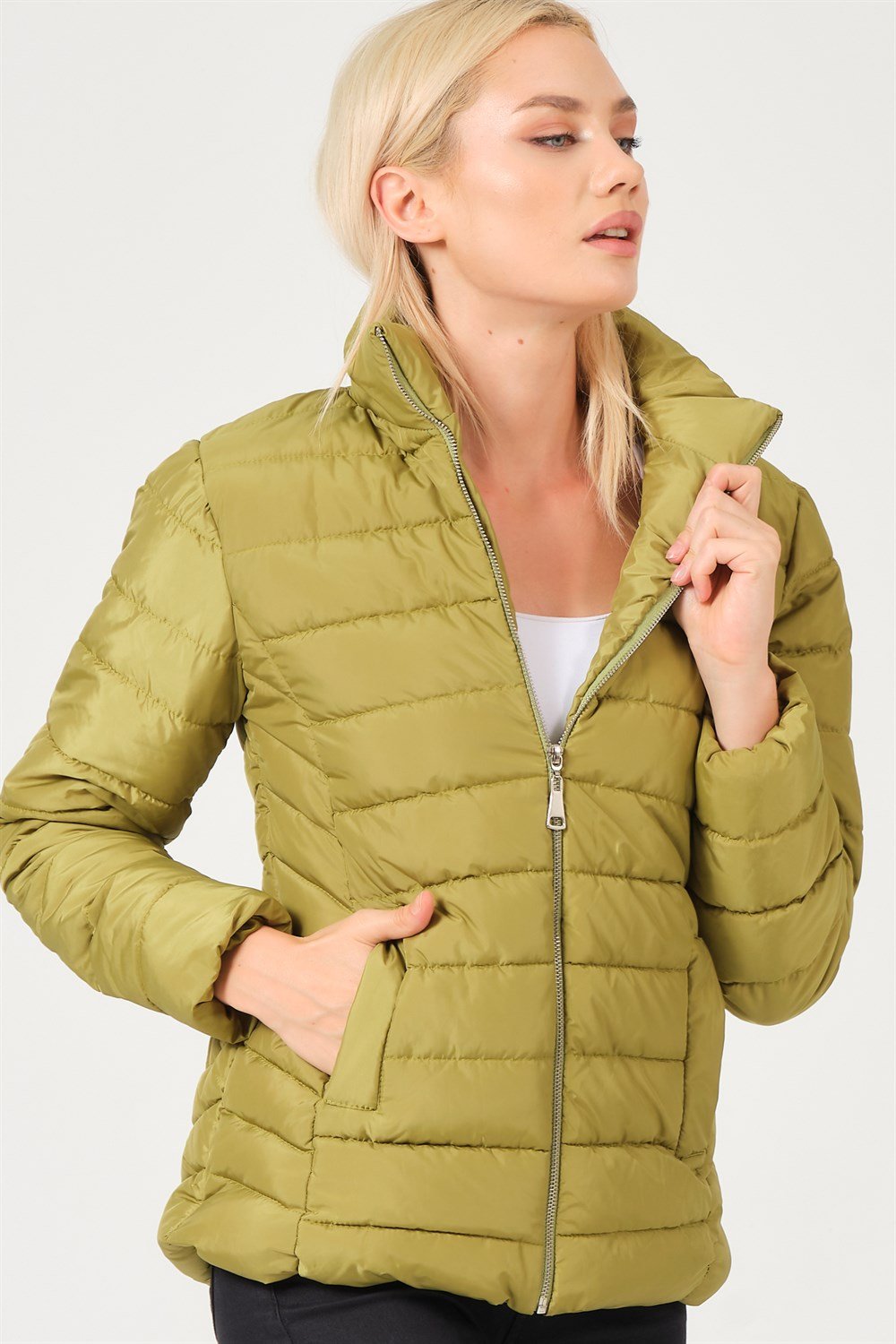 Z6746 DEWBERRY BAYAN MONT-FISTIK YEŞİLİ