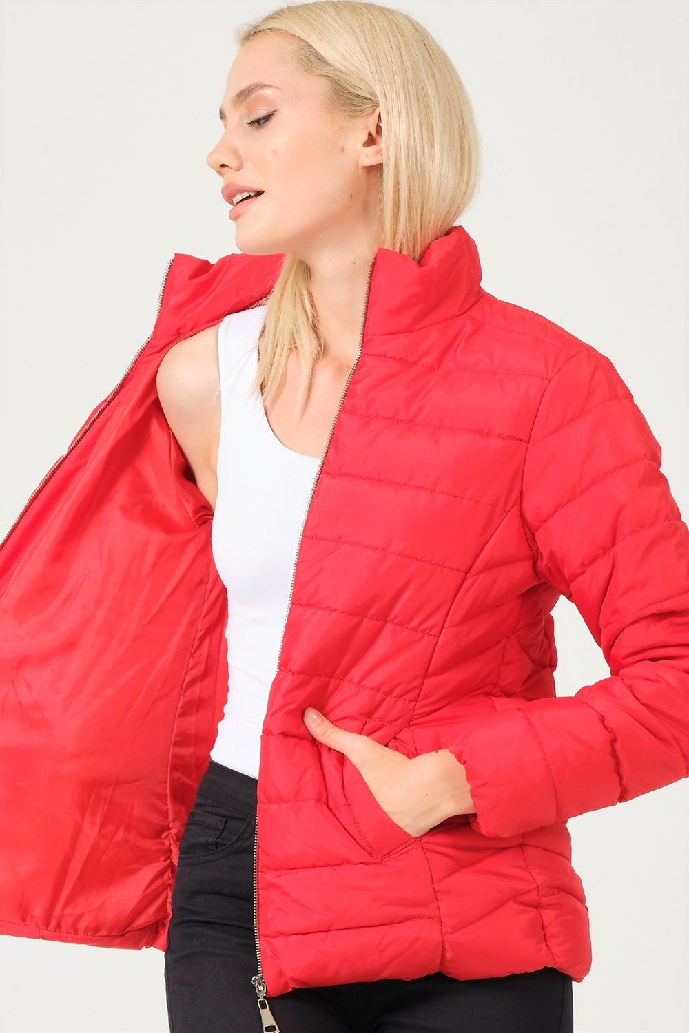 Z6746 DEWBERRY BAYAN MONT-KIRMIZI