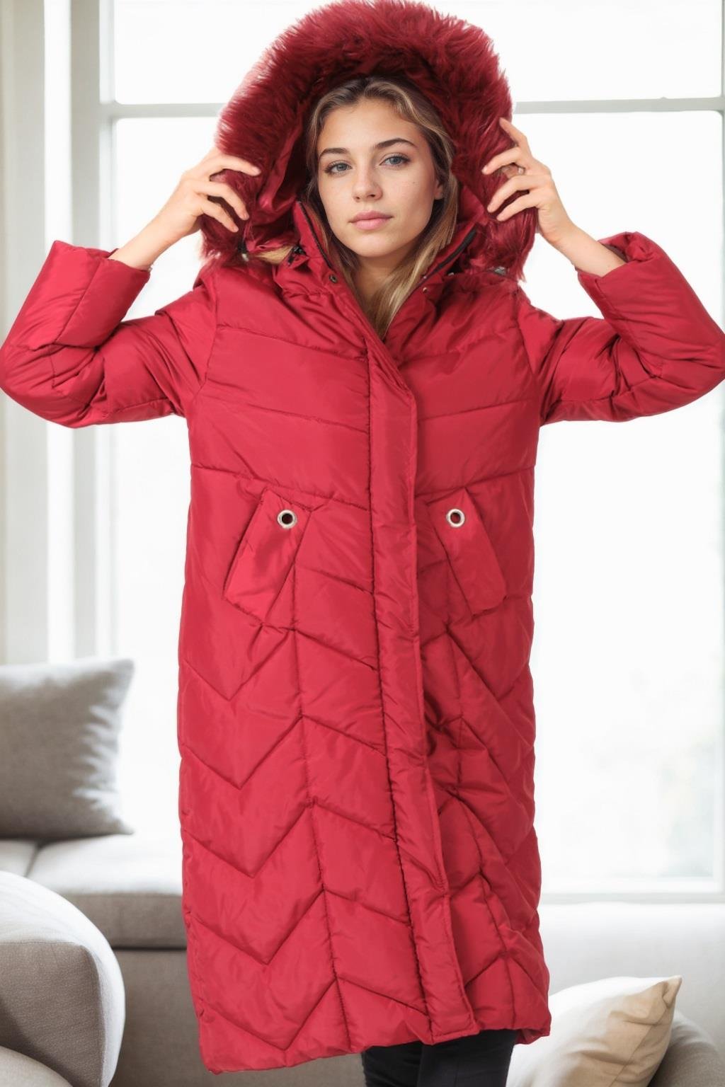 Z6751 DEWBERRY BAYAN KABAN-BORDO-1
