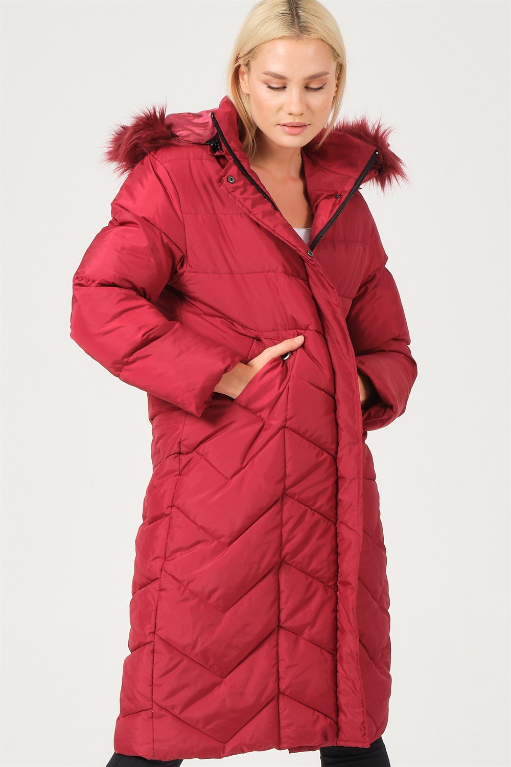 Z6751 DEWBERRY BAYAN KABAN-BORDO
