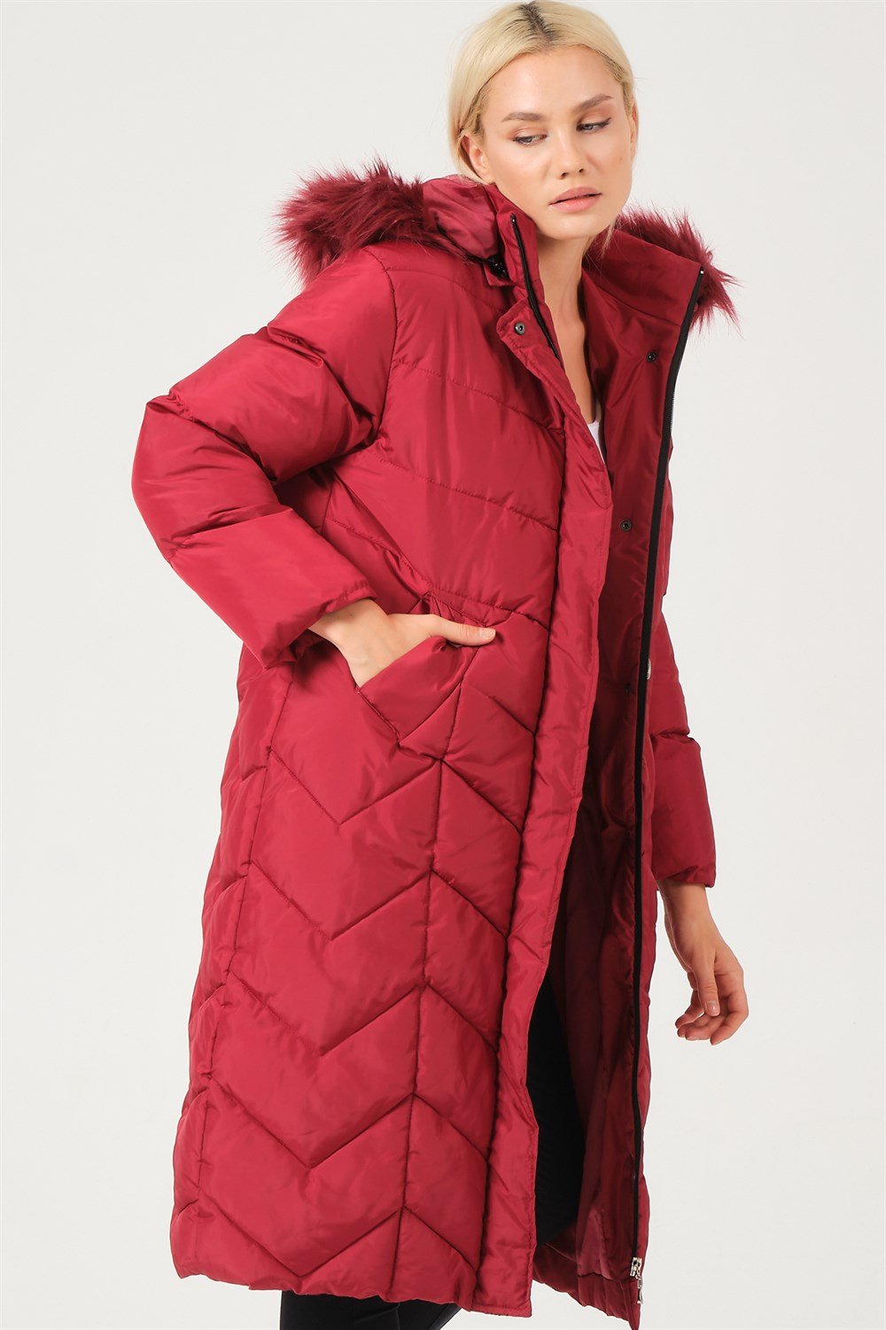 Z6751 DEWBERRY BAYAN KABAN-BORDO