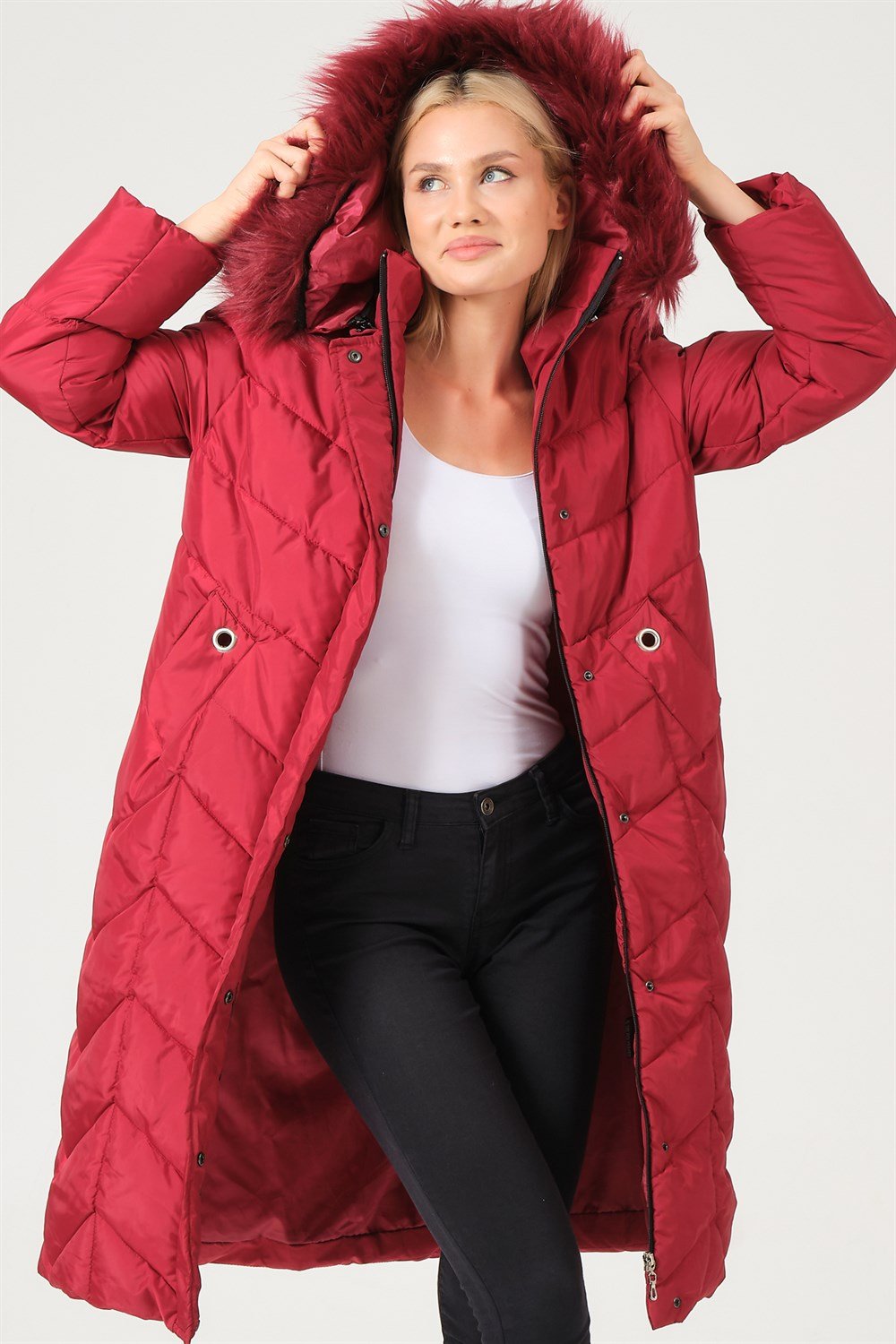 Z6751 DEWBERRY BAYAN KABAN-BORDO