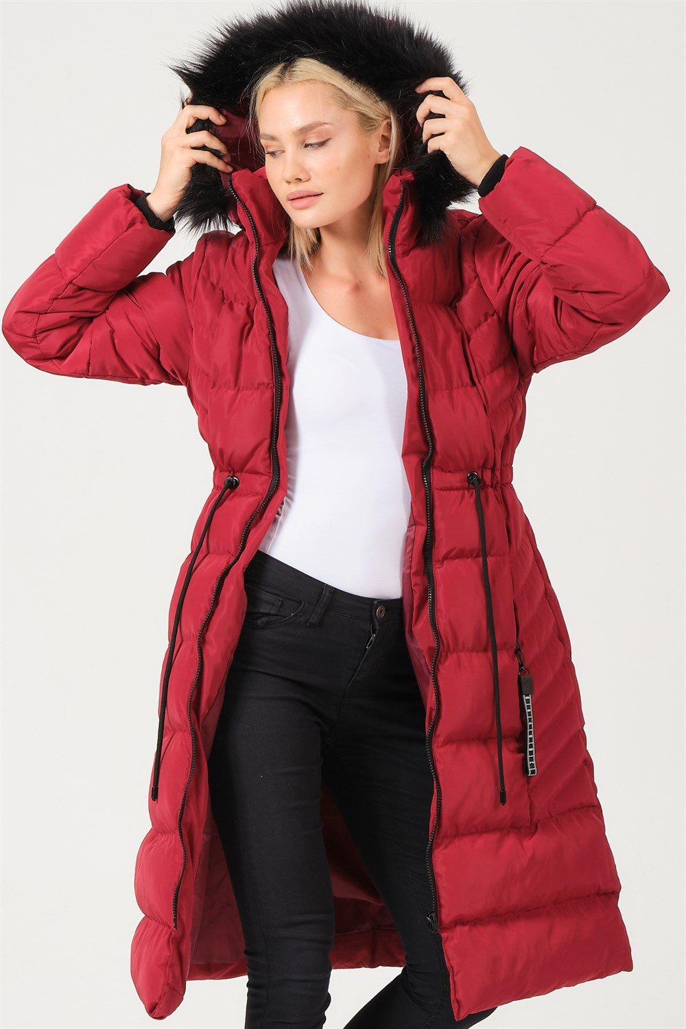 Z6758 DEWBERRY BAYAN KABAN-BORDO
