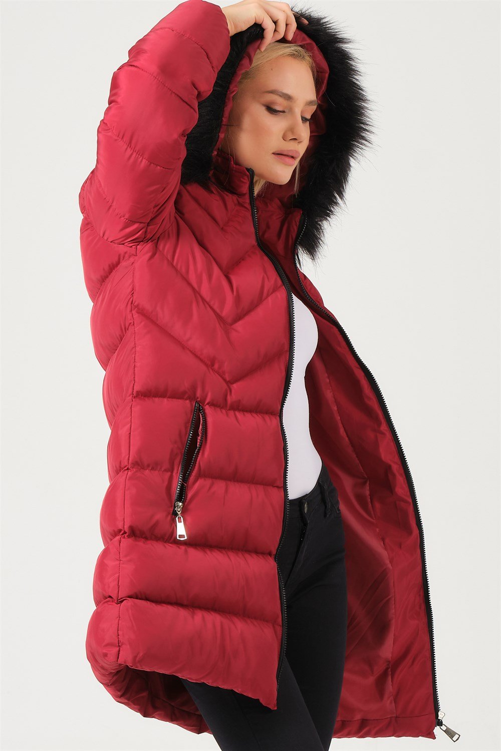Z6759 DEWBERRY BAYAN KABAN-BORDO