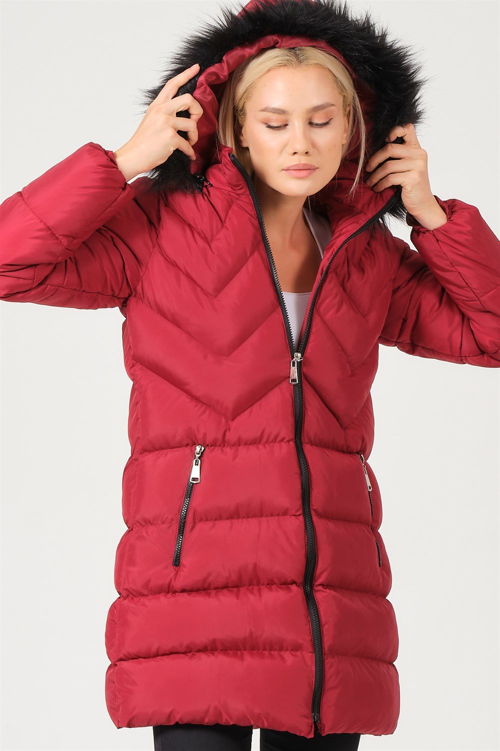 Z6759 DEWBERRY BAYAN KABAN-BORDO