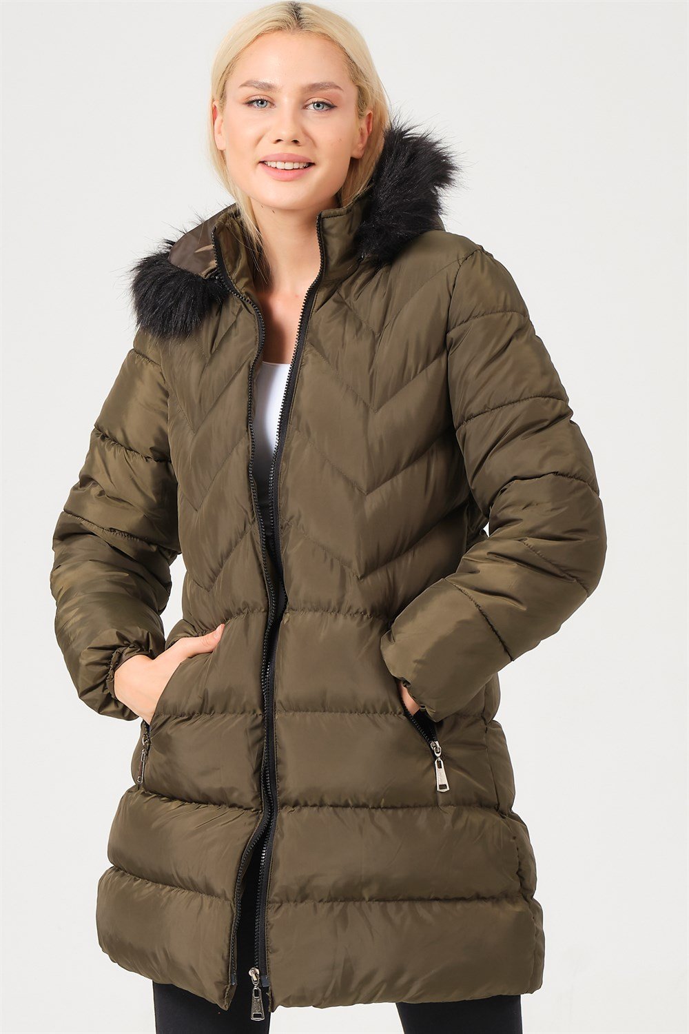 Z6759 DEWBERRY BAYAN KABAN-HAKİ