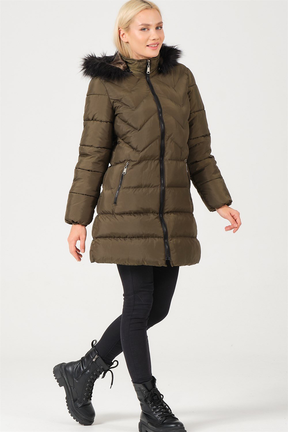 Z6759 DEWBERRY BAYAN KABAN-HAKİ