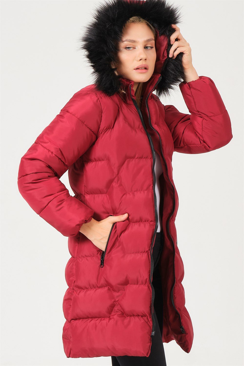 Z6760 DEWBERRY BAYAN KABAN-BORDO
