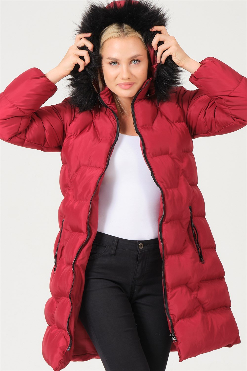 Z6760 DEWBERRY BAYAN KABAN-BORDO