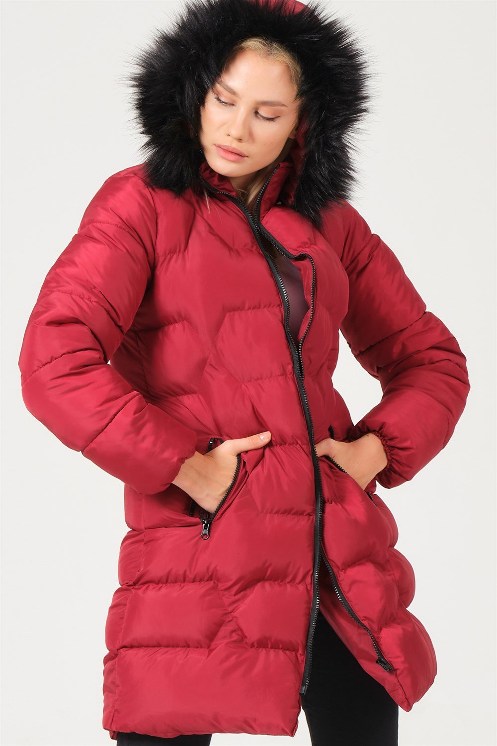 Z6760 DEWBERRY BAYAN KABAN-BORDO