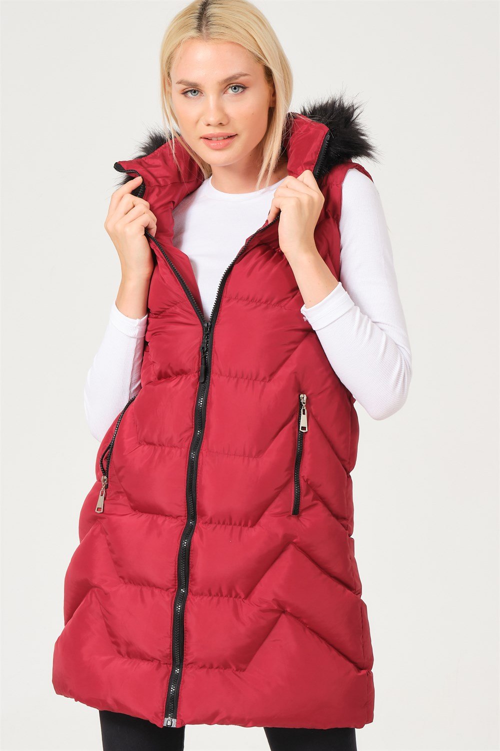 Z6761 DEWBERRY BAYAN YELEK-BORDO