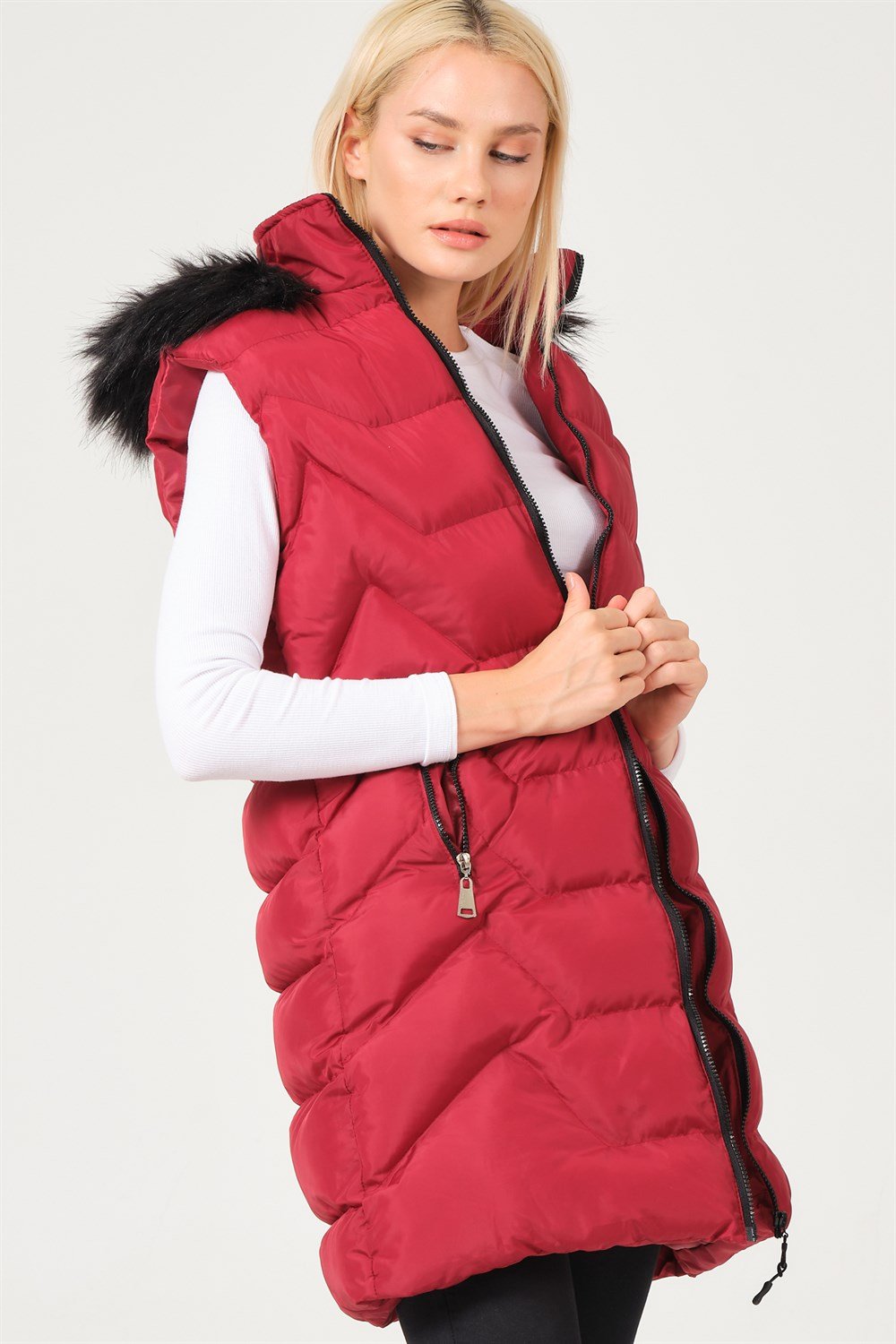 Z6761 DEWBERRY BAYAN YELEK-BORDO