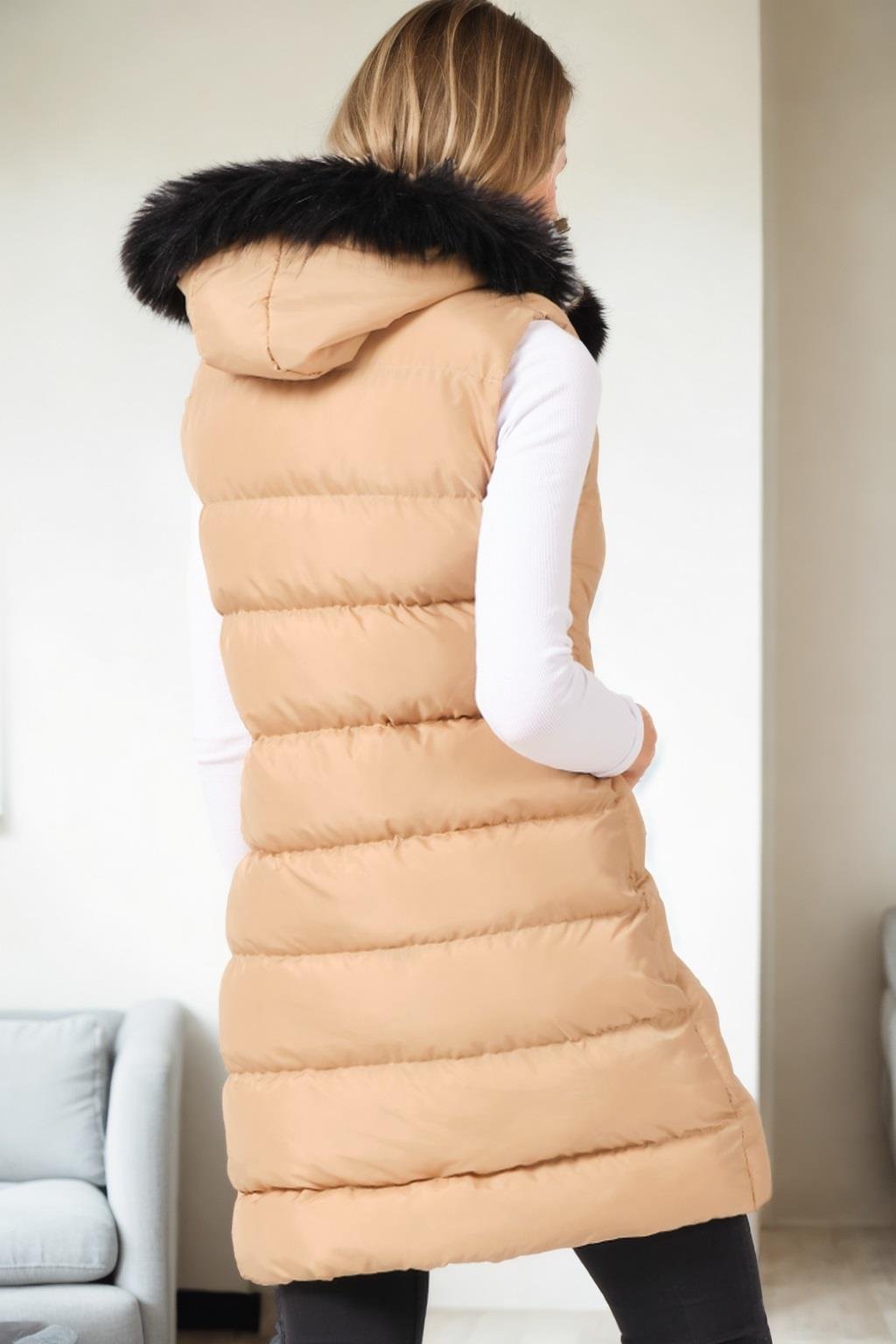 Z6761 DEWBERRY BAYAN YELEK-VİZON-1