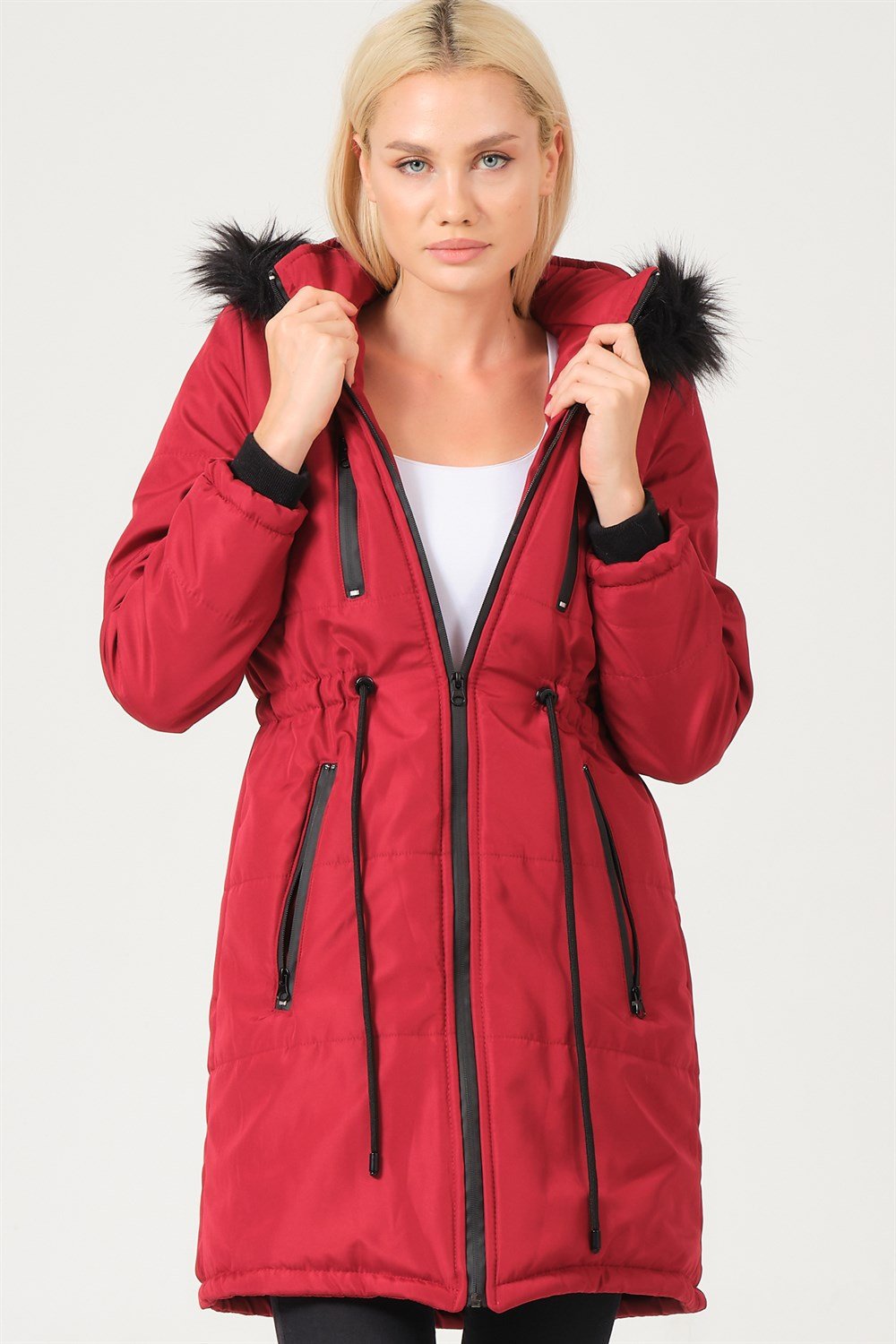 Z6762 DEWBERRY BAYAN KABAN-BORDO