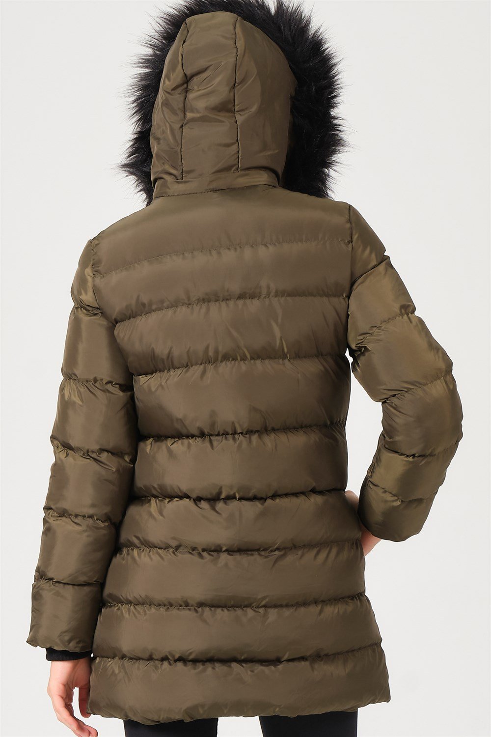 Z6763 DEWBERRY BAYAN KABAN-HAKİ