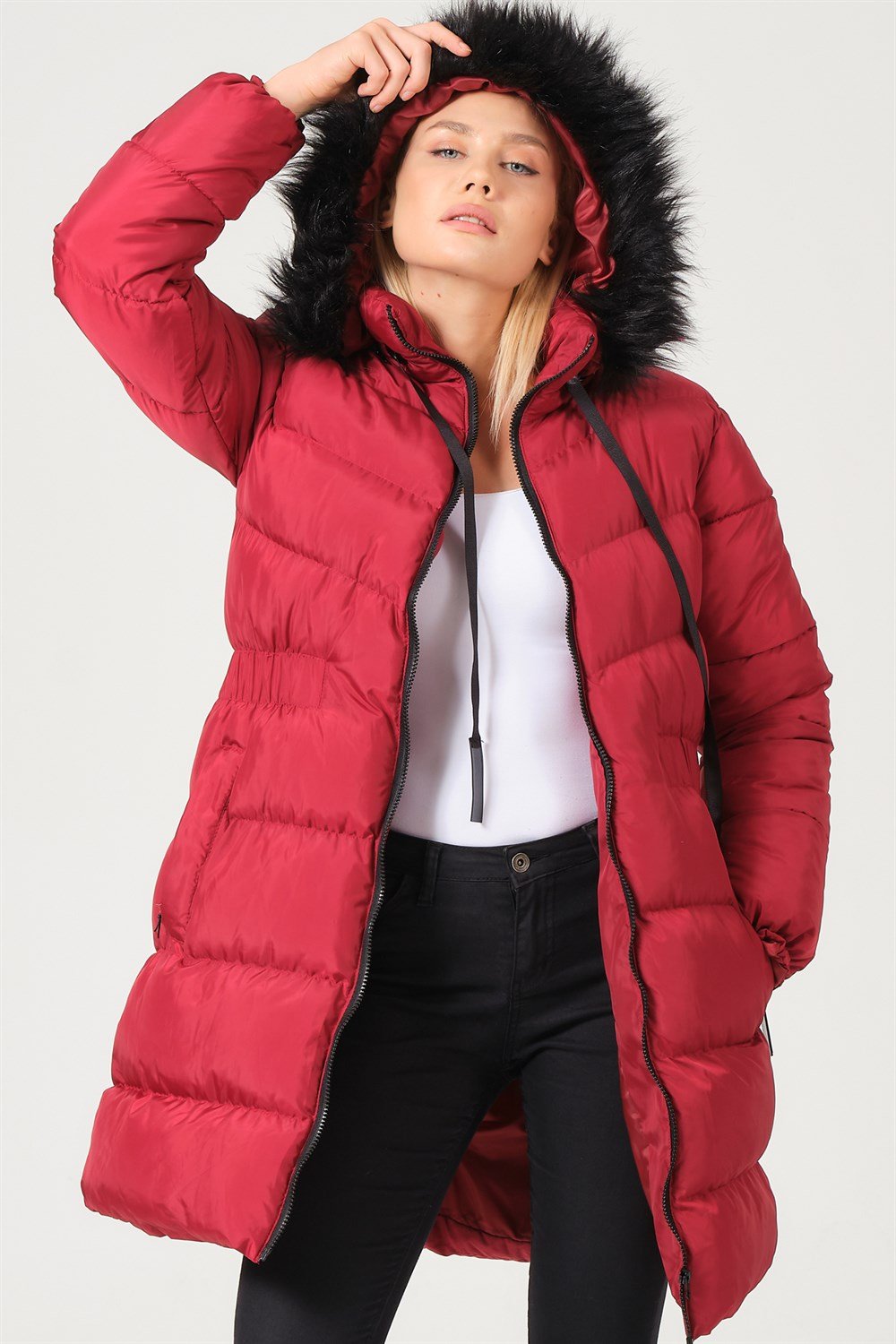 Z6764 DEWBERRY BAYAN KABAN-BORDO
