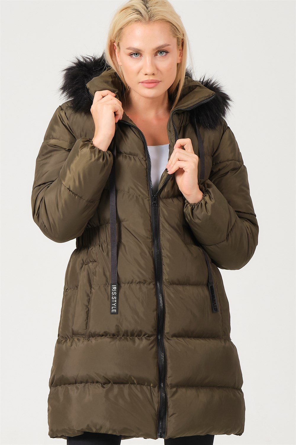 Z6764 DEWBERRY BAYAN KABAN-HAKİ