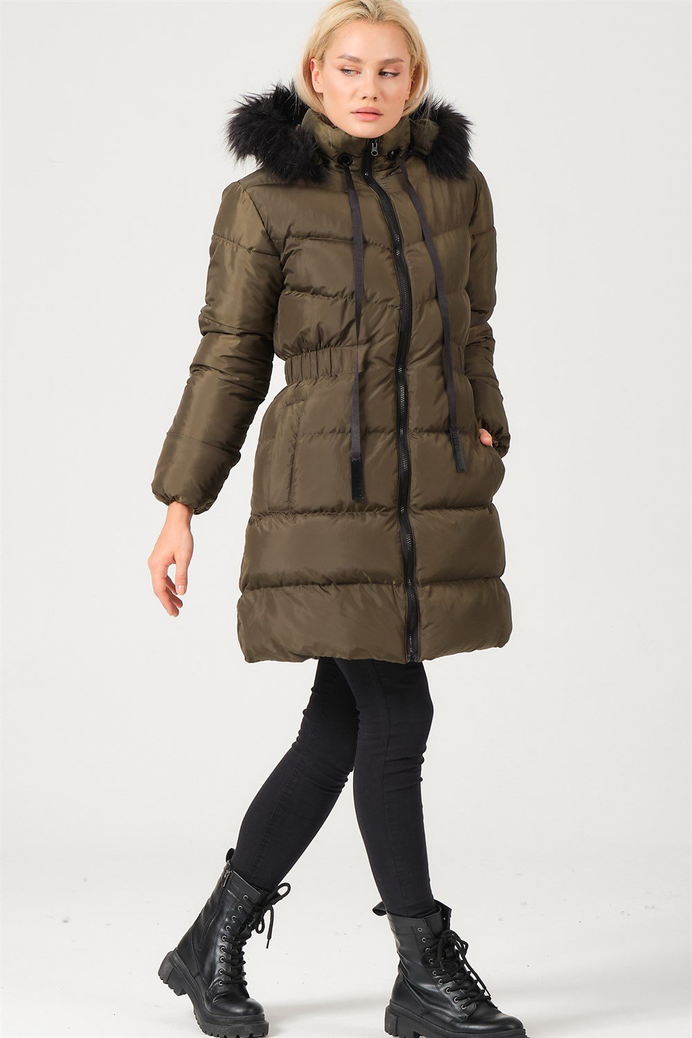 Z6764 DEWBERRY BAYAN KABAN-HAKİ