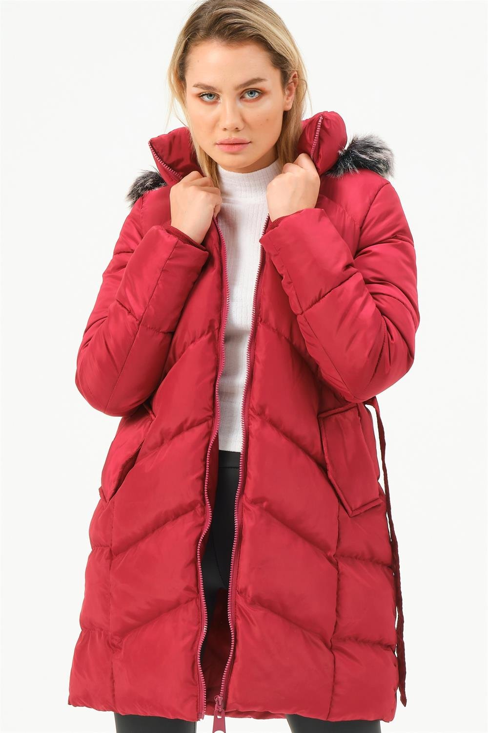 Z6768 DEWBERRY BAYAN KABAN-BORDO