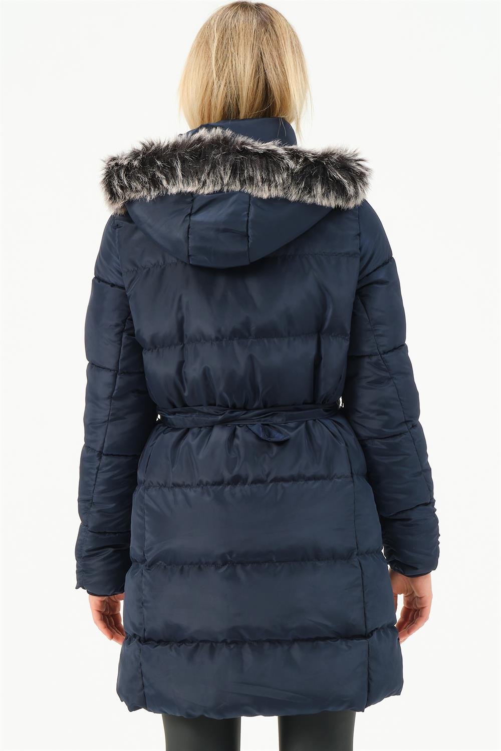 Z6768 DEWBERRY BAYAN KABAN-LACİVERT