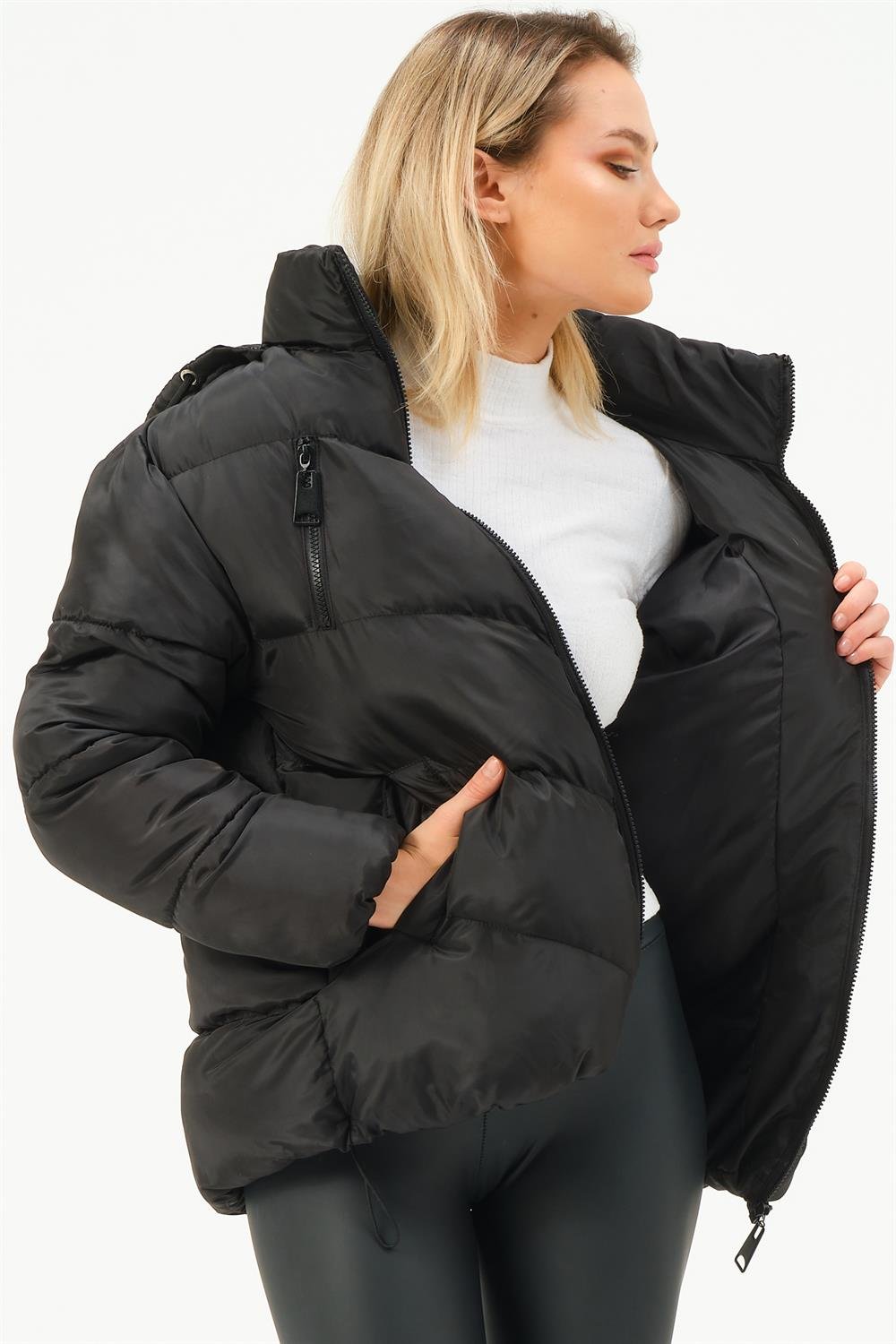 Z6769 DEWBERRY BAYAN MONT-SİYAH