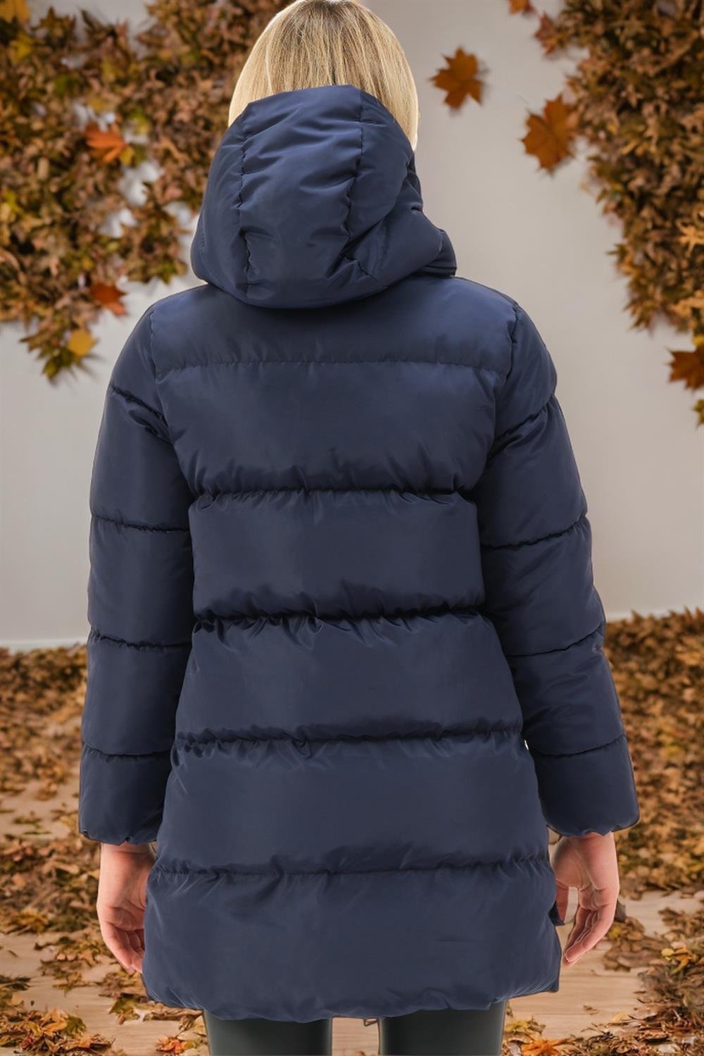 Z6773 DEWBERRY BAYAN KABAN-DÜZ LACİVERT
