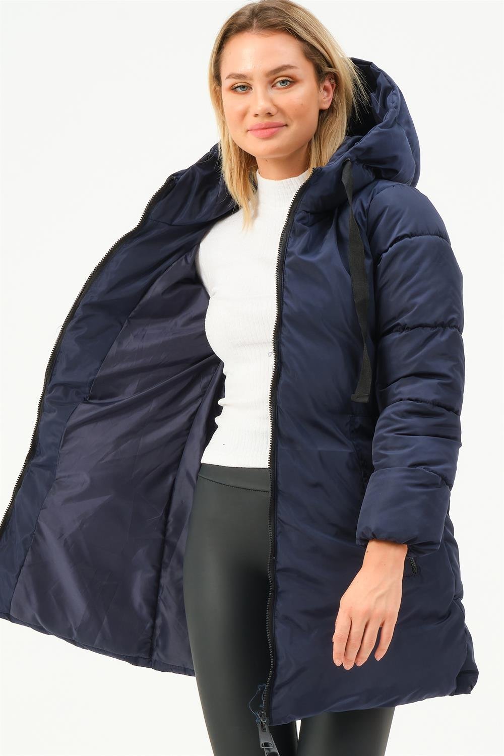 Z6773 DEWBERRY BAYAN KABAN-LACİVERT