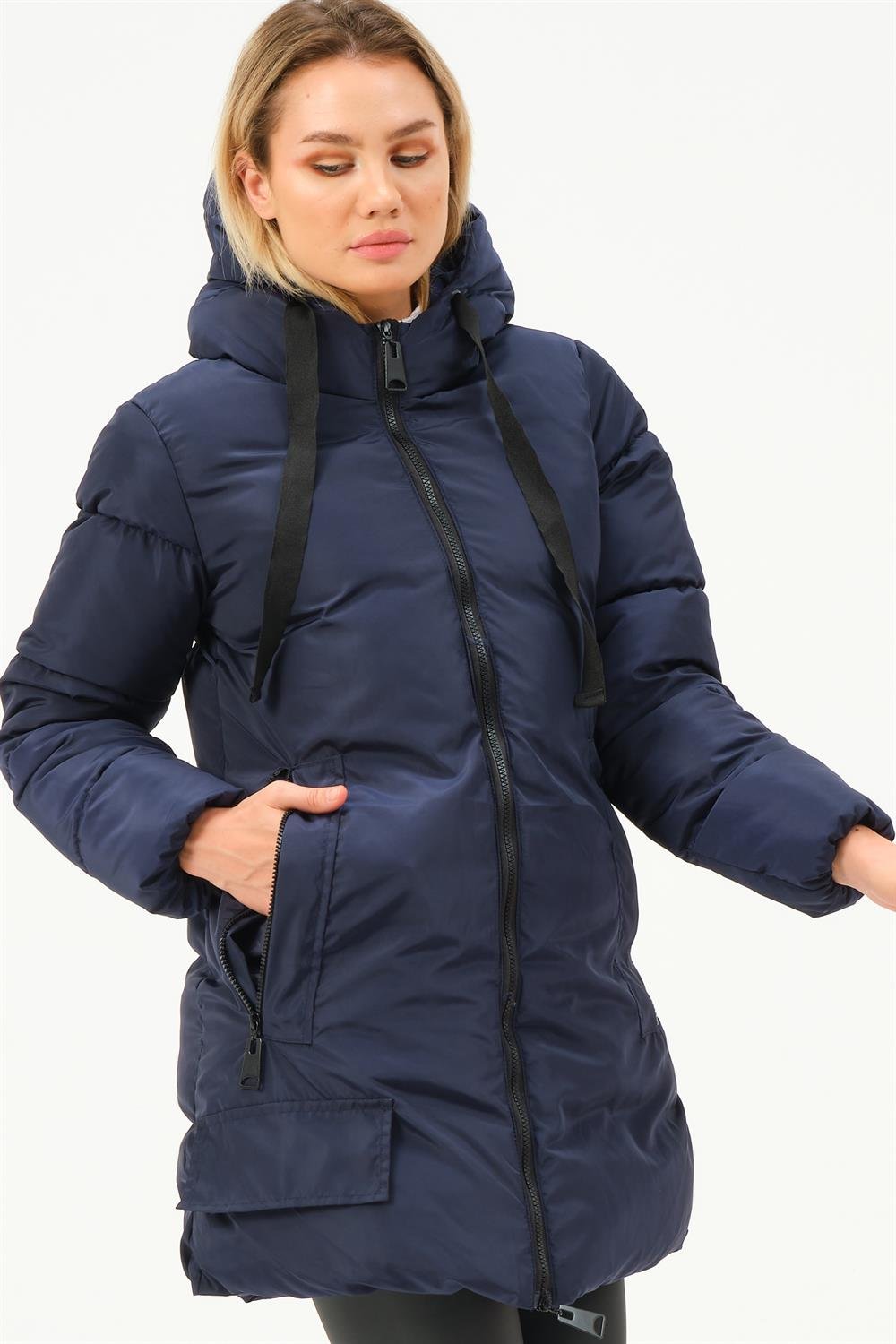 Z6773 DEWBERRY BAYAN KABAN-LACİVERT
