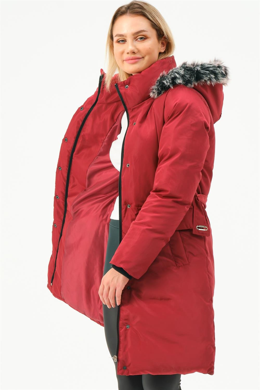 Z6774 DEWBERRY BAYAN KABAN-BORDO