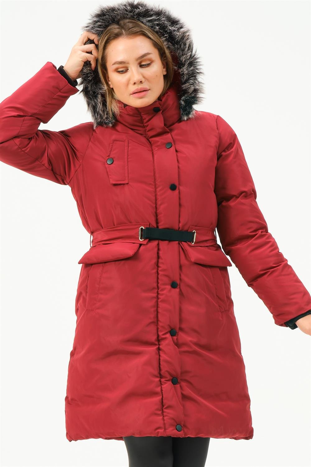 Z6774 DEWBERRY BAYAN KABAN-BORDO
