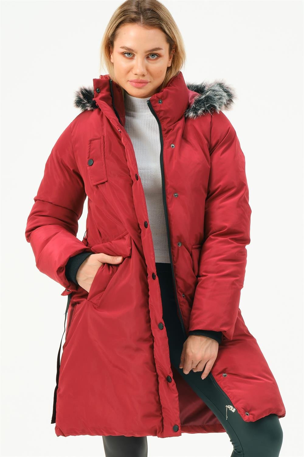 Z6774 DEWBERRY BAYAN KABAN-BORDO