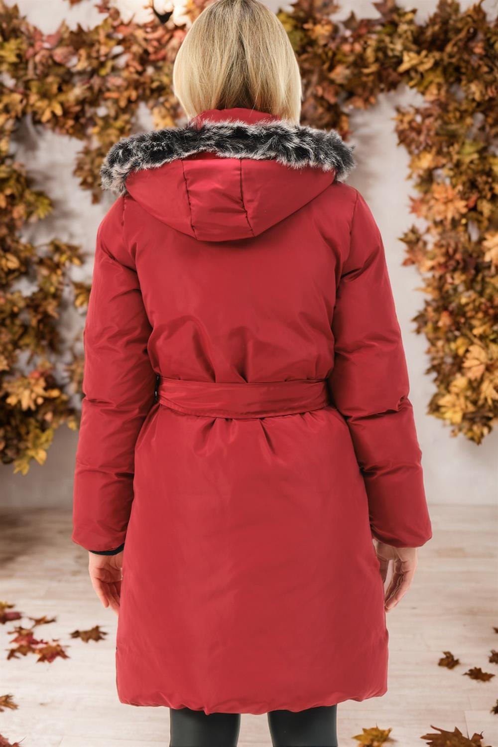 Z6774 DEWBERRY BAYAN KABAN-DÜZ BORDO