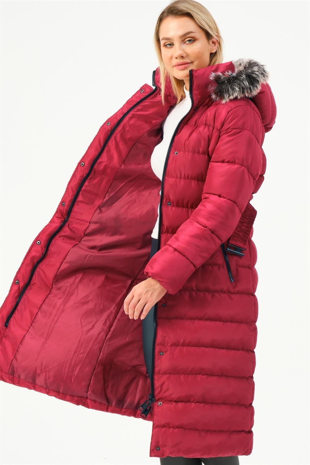 Z6779 DEWBERRY BAYAN KABAN-BORDO
