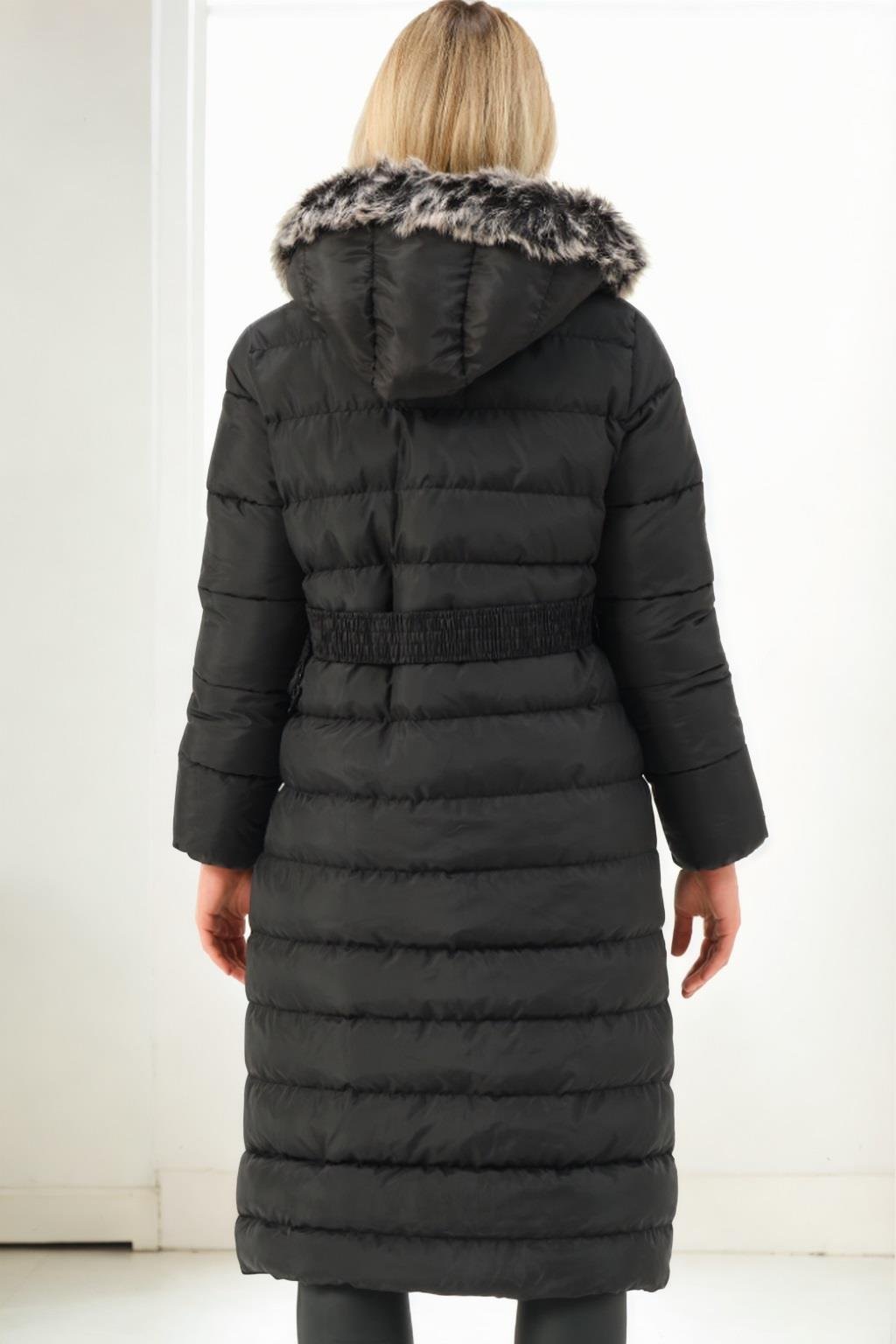 Z6779 DEWBERRY BAYAN KABAN-SİYAH-1