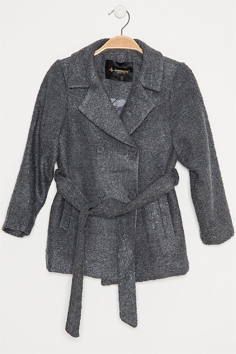 Z8000 DEWBERRY KIZ ÇOCUK PALTO-GRİ