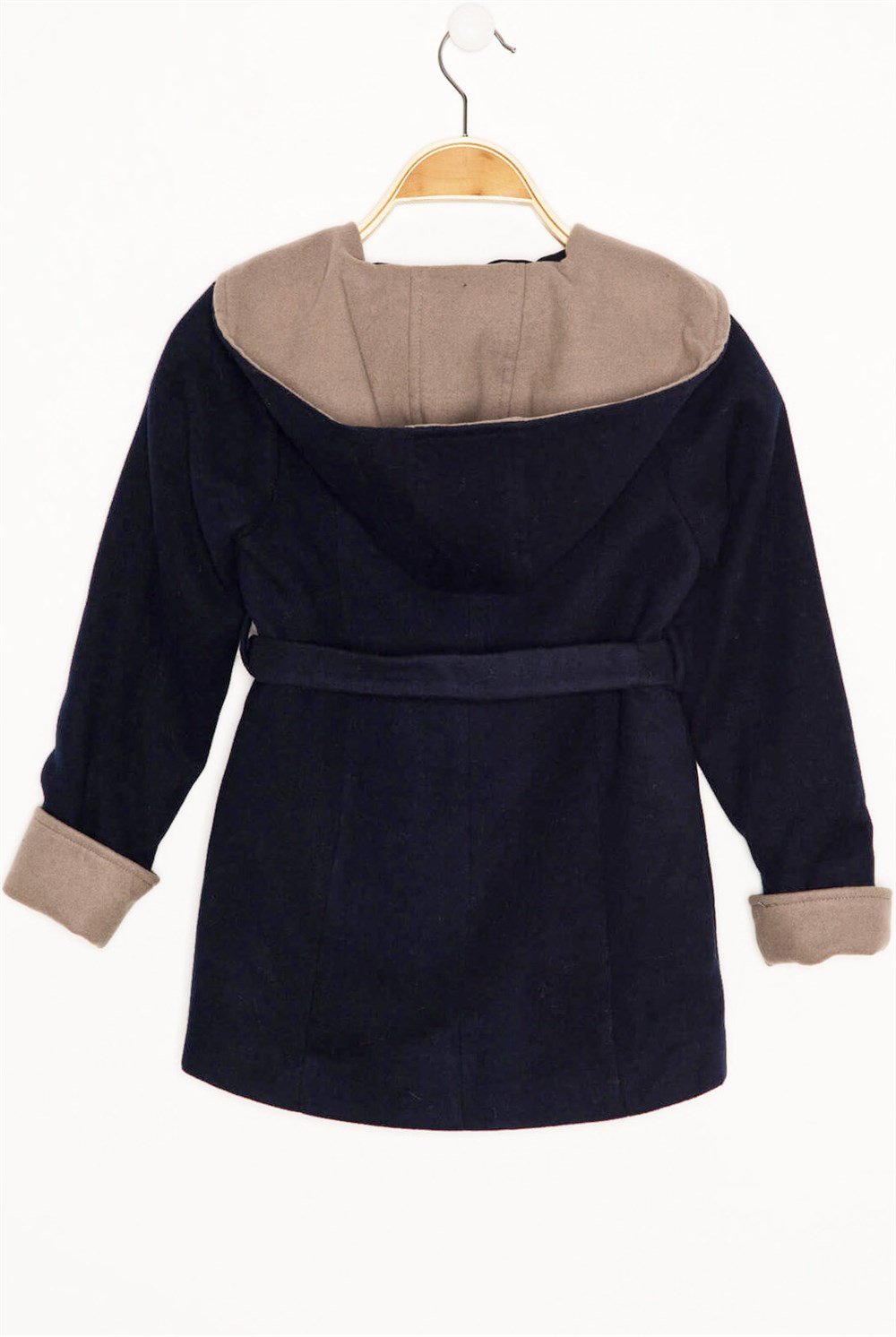 Z8002 DEWBERRY KIZ ÇOCUK PALTO-LACİVERT