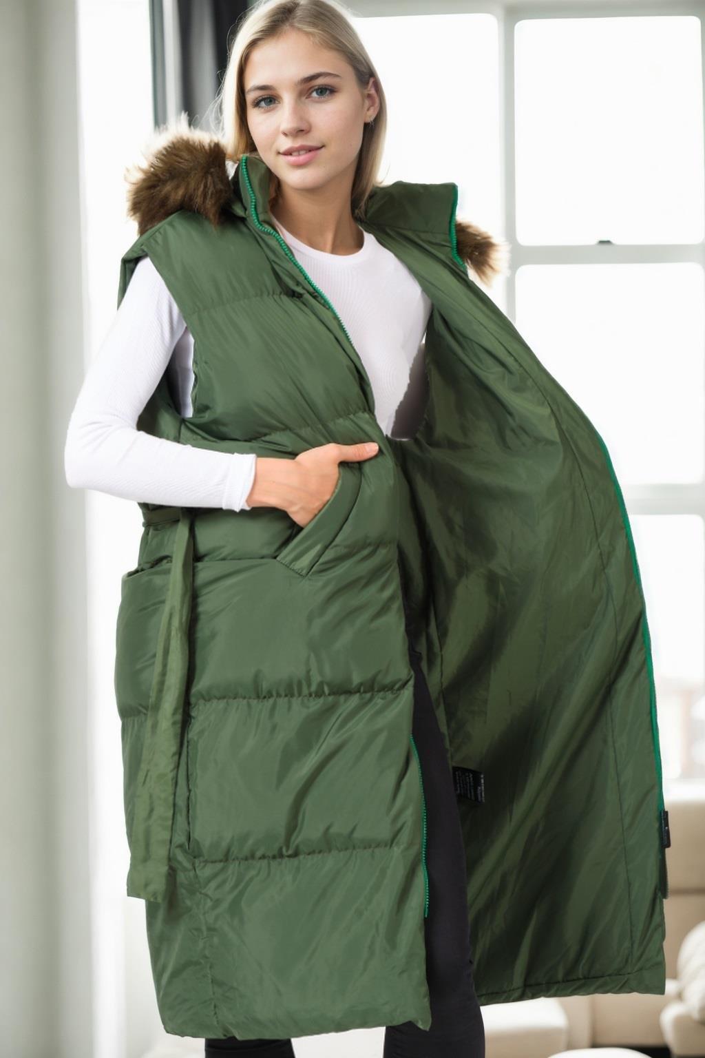 Z8744 DEWBERRY BAYAN YELEK-NEFTİ