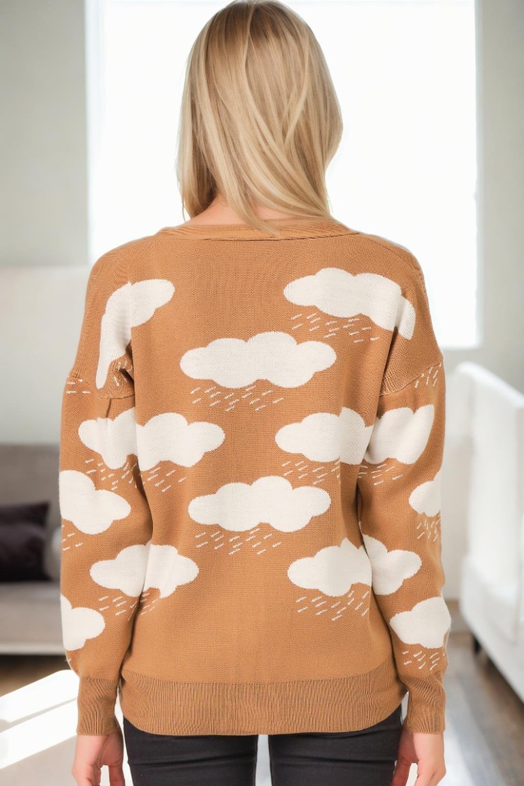 Z9009 DEWBERRY BAYAN BULUT DETAY HIRKA-CAMEL