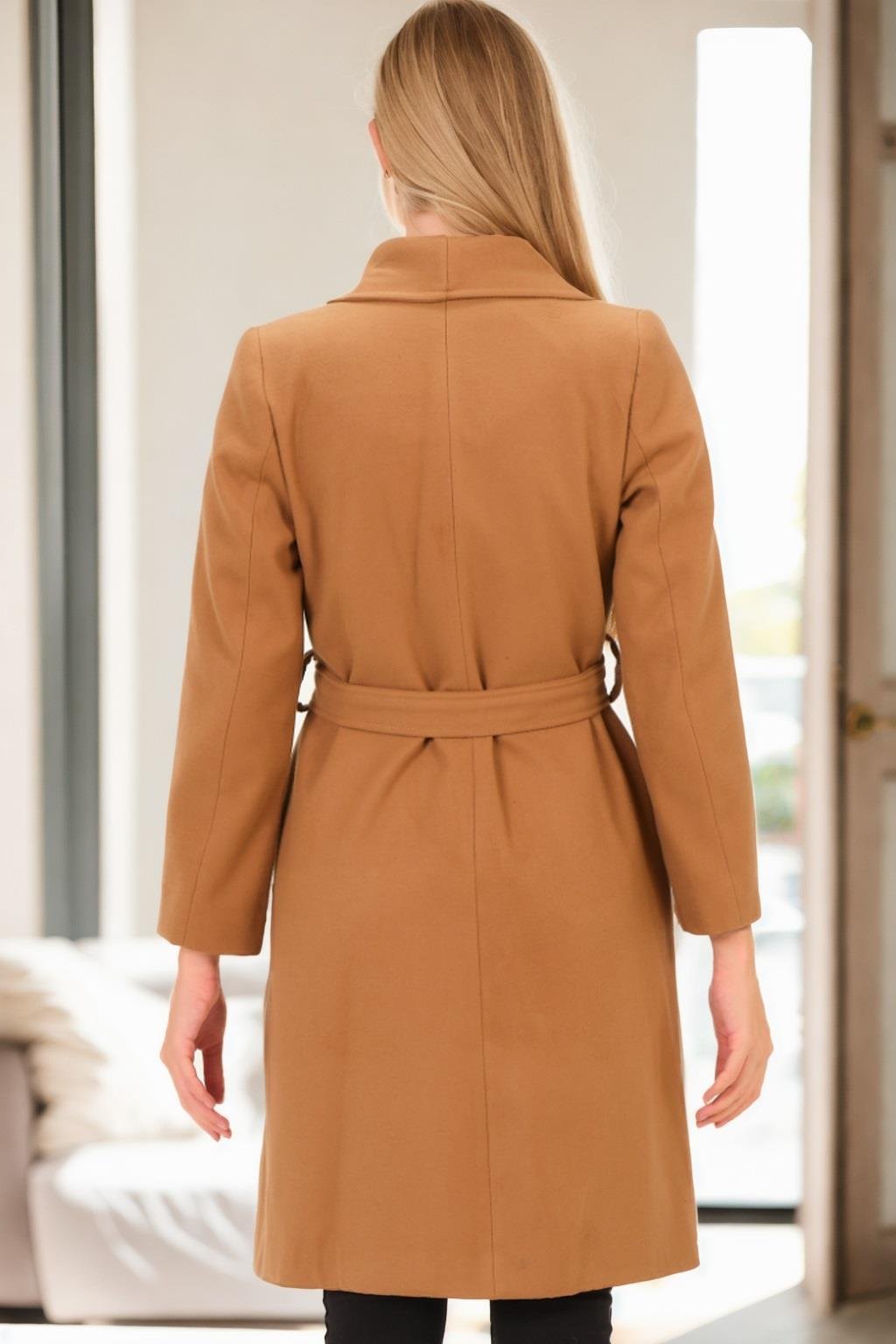 Z9639 DEWBERRY BAYAN PALTO-CAMEL