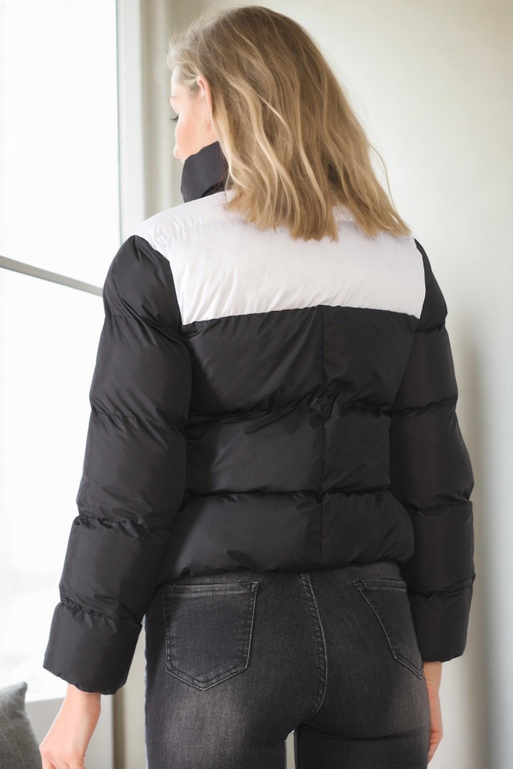 Z9649 DEWBERRY BAYAN MONT-SİYAH-BEYAZ