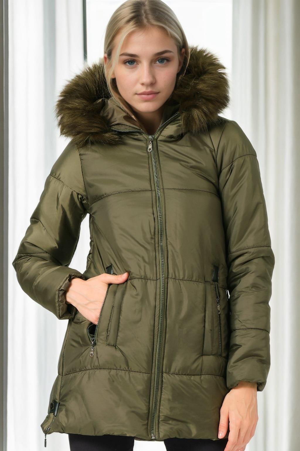 Z9668 DEWBERRY BAYAN KABAN-HAKİ